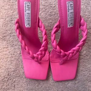 Pink Sandal Heels